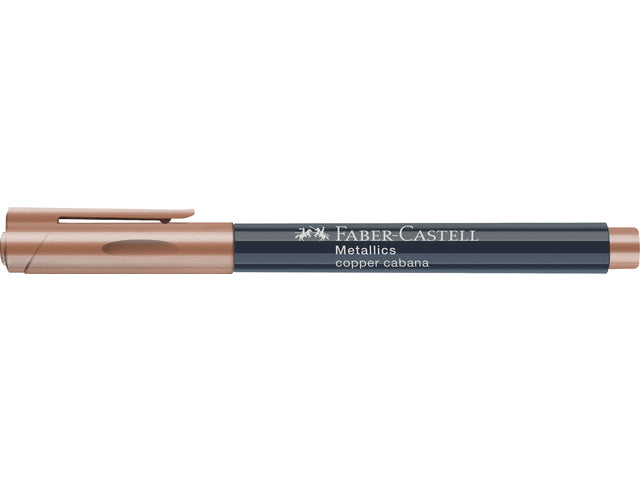 Marker Faber-Castell metallic Koper cabana