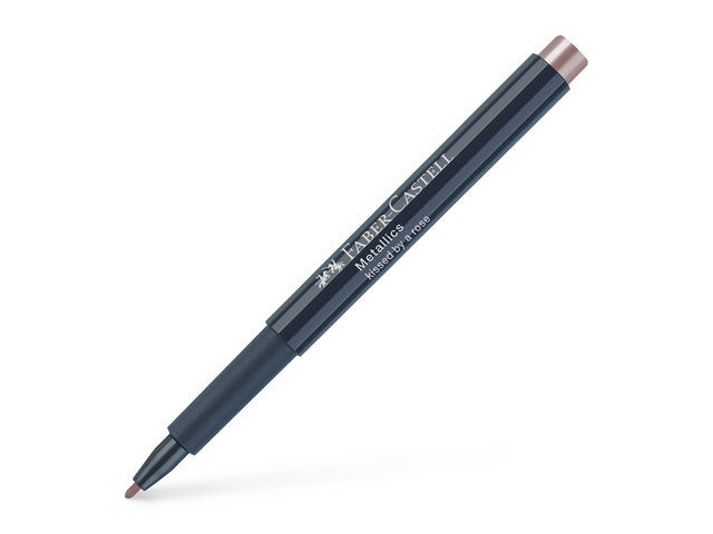 Marker Faber-Castell Metallic Gekust door een roos