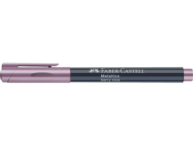 Marker Faber-Castell metallic Berry mooi