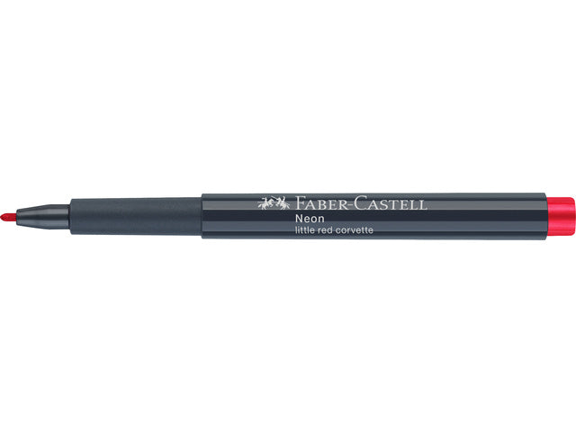 Marker Faber-Castell Neon Kleine rode Corvette