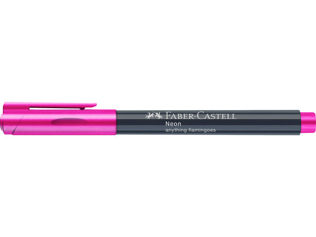 Marker Faber-Castell Neon Alles flamingo's