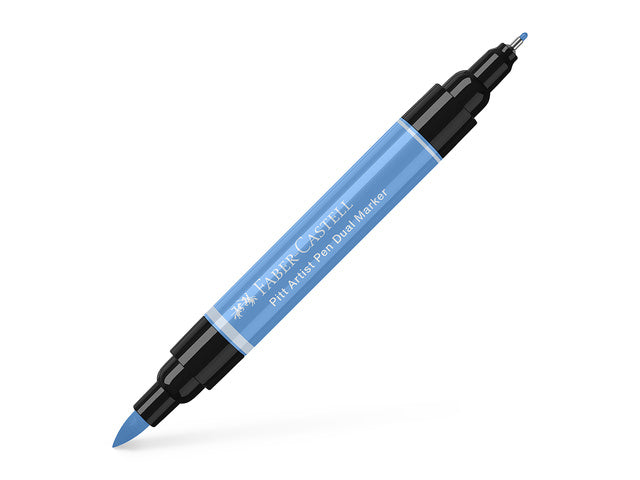 Tekenstift Faber-Castell Pitt Artist Pen duo marker 146 hemelsblauw