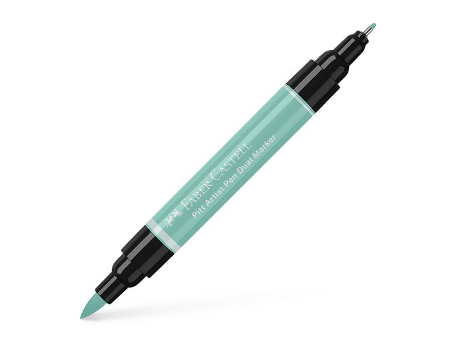 Tekenstift Faber-Castell Pitt Artist Pen Duo Marker 161 Phtalogroen