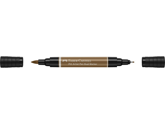 Tekenstift Faber-Castell Pitt Artist Pen Duo Marker 180 Bernstein