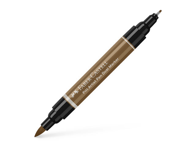Tekenstift Faber-Castell Pitt Artist Pen Duo Marker 180 Bernstein