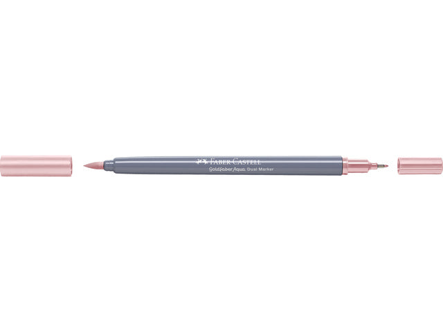 Duo aquarelmarker Faber-Castell Goldfaber 114 bleek roze