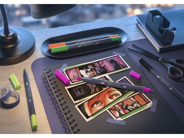 Skizzenmarker Faber-Castell Goldfaber 200 Blender transparent