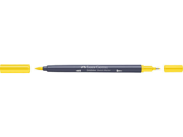 Sketchmarker Faber-Castell Goldfaber 107 Cadmiumgelb auf Alkoholbasis