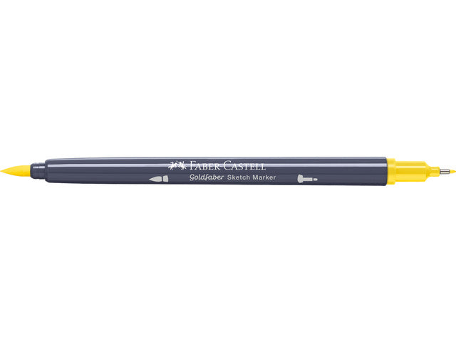 Sketchmarker Faber-Castell Goldfaber 107 Cadmiumgelb auf Alkoholbasis