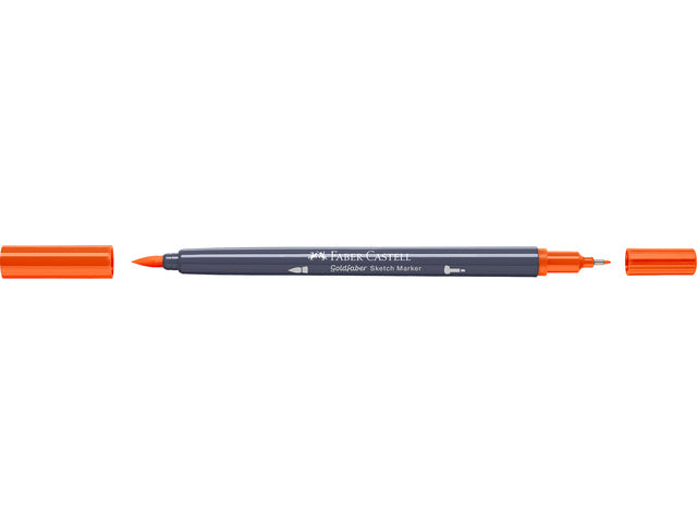 Sketchmarker Faber-Castell Goldfaber 115 dunkles Cadmiumorange auf Alkoholbasis