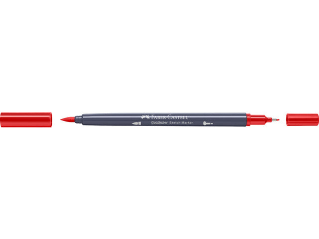 Sketchmarker Faber-Castell Goldfaber 118 Scharlachrot auf Alkoholbasis