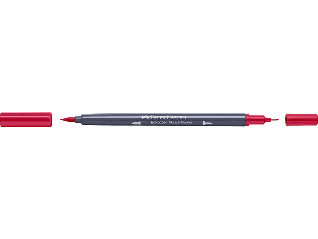 Sketchmarker Faber-Castell Goldfaber 126 permanent karminrot auf Alkoholbasis