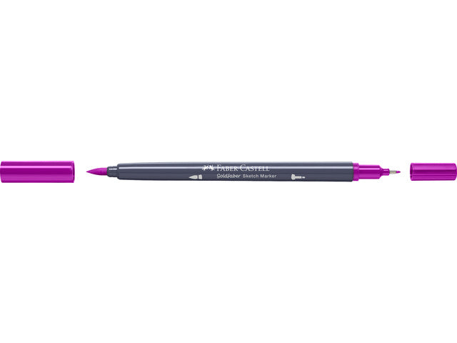 Sketchmarker Faber-Castell Goldfaber 125 mittelviolettpink auf Alkoholbasis