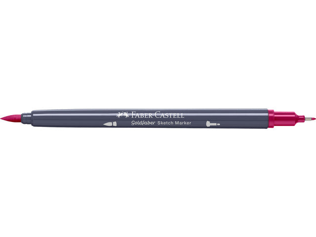 Sketchmarker Faber-Castell Goldfaber 127 rosa karminrot auf Alkoholbasis