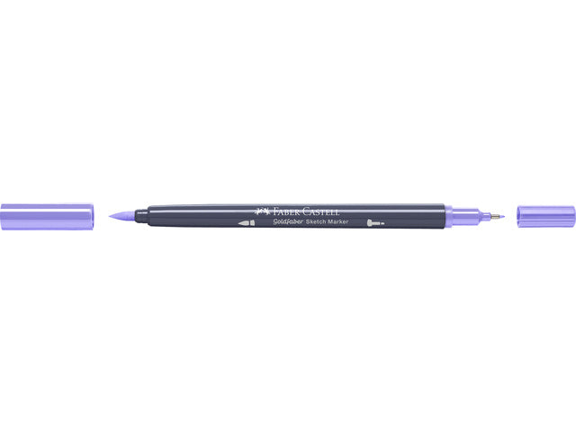 Sketchmarker Faber-Castell Goldfaber 196 Lavendel hell auf Alkoholbasis