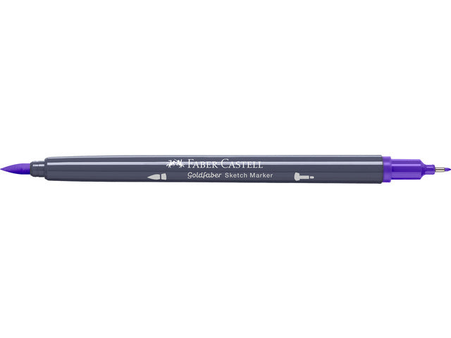 Skizzenmarker Faber-Castell Goldfaber 136 Purpurviolett auf Alkoholbasis