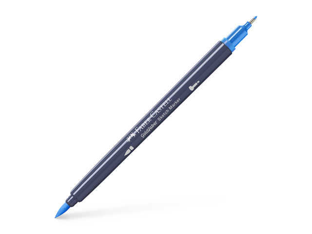 Skizzenmarker Faber-Castell Goldfaber 451 Salzwasserblau auf Alkoholbasis