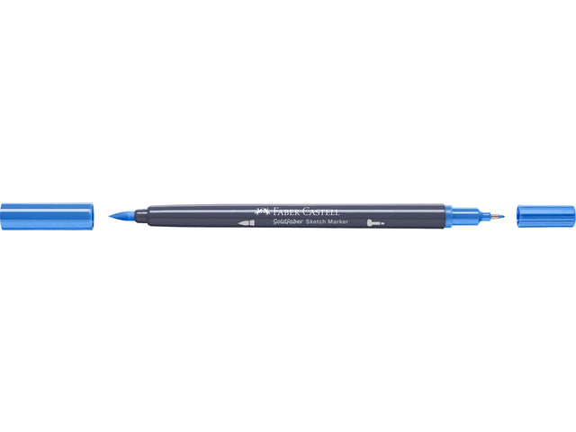 Skizzenmarker Faber-Castell Goldfaber 451 Salzwasserblau auf Alkoholbasis