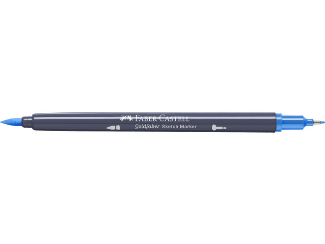 Sketchmarker Faber-Castell Goldfaber 451 saltwater blue op alcoholbasis