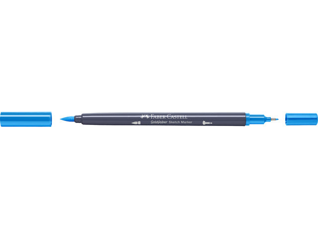 Sketchmarker Faber-Castell Goldfaber 449 Azurblau auf Alkoholbasis