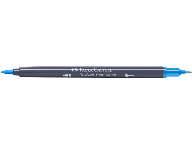 Sketchmarker Faber-Castell Goldfaber 449 azure blue op alcoholbasis