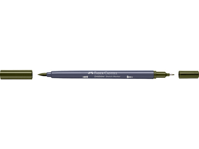 Sketchmarker Faber-Castell Goldfaber 173 olivgrün gelblich auf Alkoholbasis