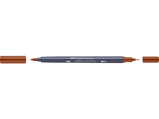 Sketchmarker Faber-Castell Goldfaber 383 Siena hell gebrannt auf Alkoholbasis
