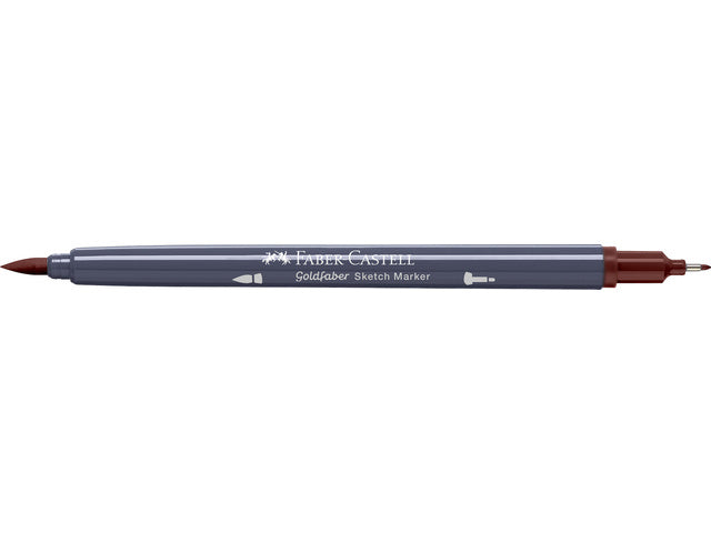 Sketchmarker Faber-Castell Goldfaber 378 Mahagoni auf Alkoholbasis