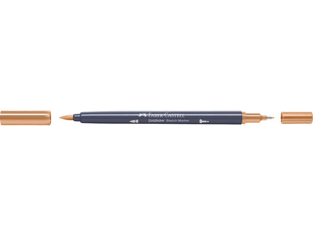 Sketchmarker Faber-Castell Goldfaber 186 Terrakotta auf Alkoholbasis
