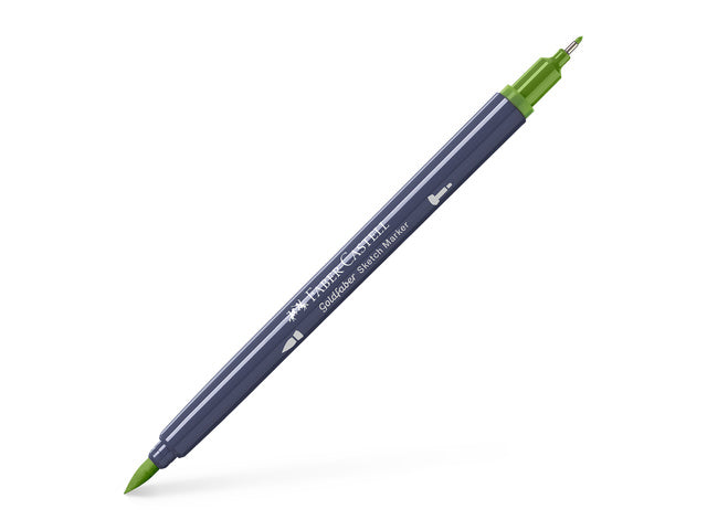 Sketchmarker Faber-Castell Goldfaber 168 Erdgrün gelblich auf Alkoholbasis