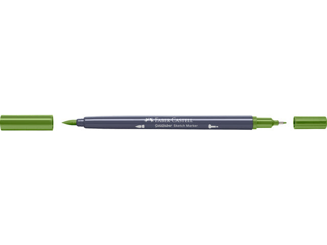 Sketchmarker Faber-Castell Goldfaber 168 Erdgrün gelblich auf Alkoholbasis