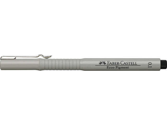 tekenpen Faber-Castell Ecco Pigment 0,1 mm zwart