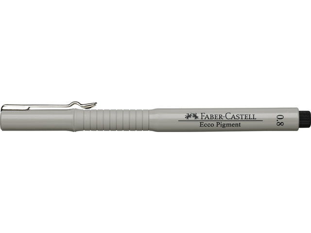 tekenpen Faber-Castell Ecco Pigment 0,8 mm zwart