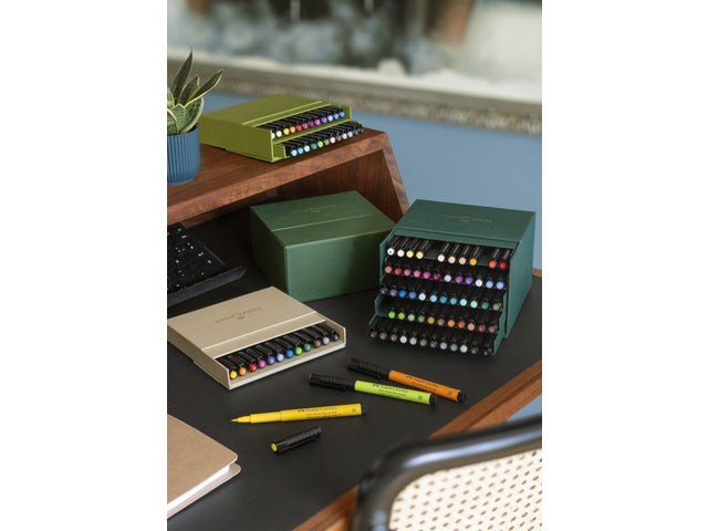 Tekenstift Faber-Castell Pitt Artist Pen Brush 24dlg studiobox