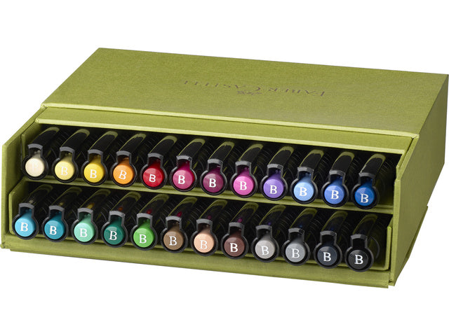 Tekenstift Faber-Castell Pitt Artist Pen Brush 24dlg studiobox