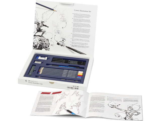 Tekenstift Faber-Castell Pitt Artist Pen Stripillustratieset