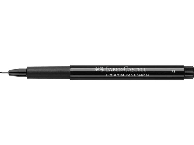 Tekenstift Faber-Castell Pitt Artist Pen F zwart