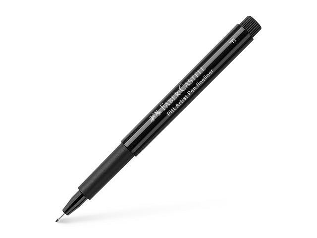Tekenstift Faber-Castell Pitt Artist Pen F zwart