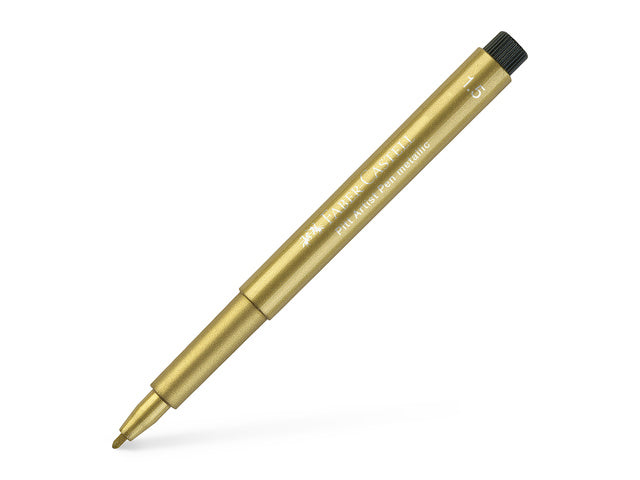 Tekenstift Faber-Castell Pitt Artist Pen 250 goud