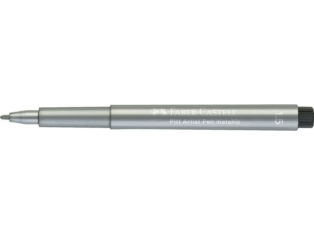Tekenstift Faber-Castell Pitt Artist Pen 251 zilver