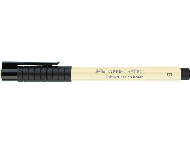Tekenstift Faber-Castell Pitt Artist Pen Brush 103 ivoor