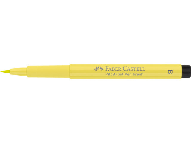Tekenstift Faber-Castell Pitt Artist Pen Brush 104 lichtgeel