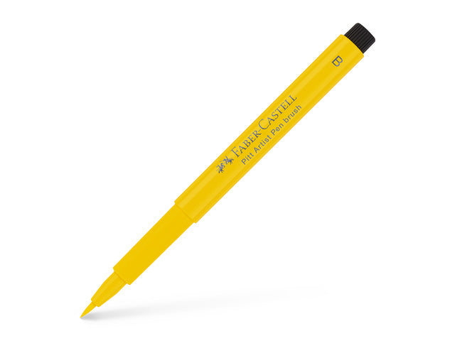Tekenstift Faber-Castell Pitt Artist Pen Brush 107 cadmiumgeel