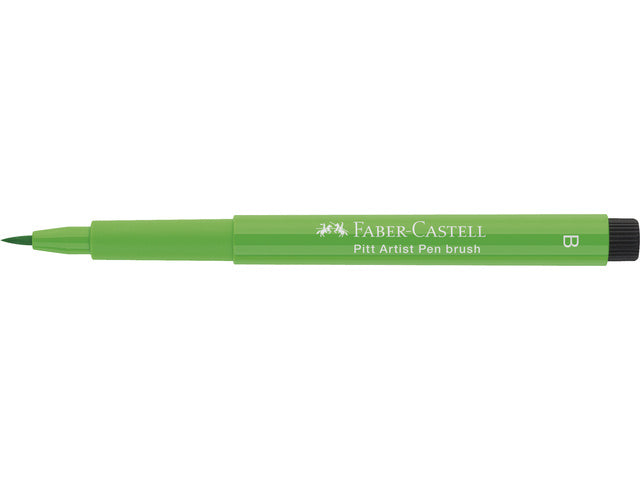 Tekenstift Faber-Castell Pitt Artist Pen Brush 112 bladgroen