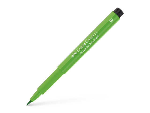 Tekenstift Faber-Castell Pitt Artist Pen Brush 112 bladgroen