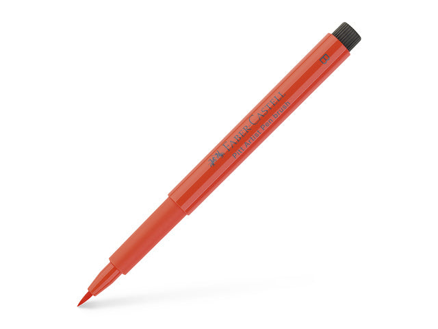 Tekenstift Faber-Castell Pitt Artist Pen Brush 118 scharlakenrood