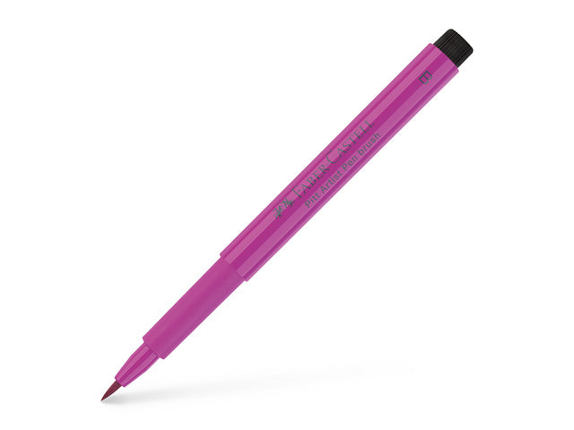 Tekenstift Faber-Castell Pitt Artist Pen Brush 125 middelpaars