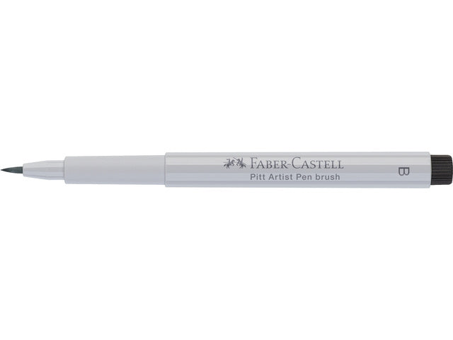 Tekenstift Faber-Castell Pitt Artist Pen Brush 130 koudgrijs I