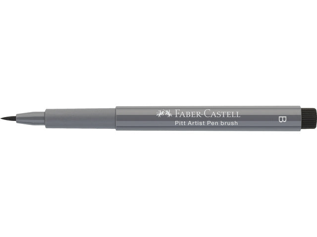 Tekenstift Faber-Castell Pitt Artist Pen Brush 233 koudgrijs IV