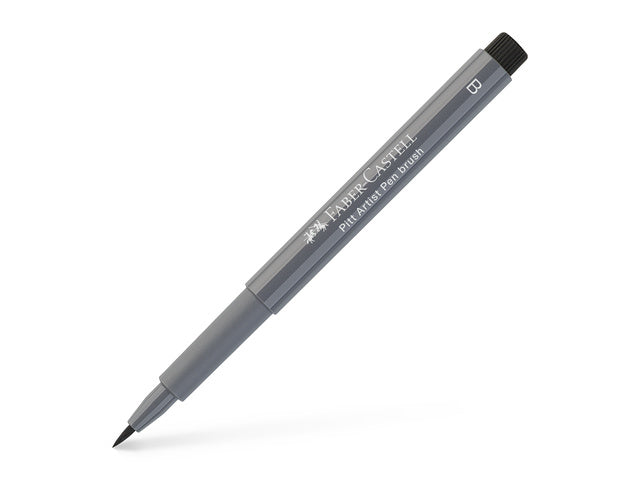 Tekenstift Faber-Castell Pitt Artist Pen Brush 233 koudgrijs IV